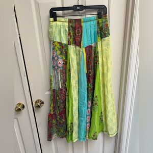 Patchwork Maxi Skirt